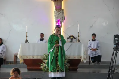 1º dia da novena - Benção das Famílias