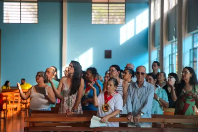 1º dia da novena - Benção das Famílias