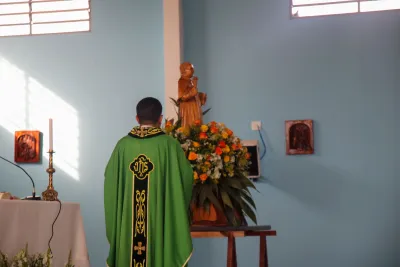 1º dia da novena - Benção das Famílias