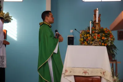 1º dia da novena - Benção das Famílias