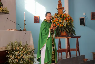 1º dia da novena - Benção das Famílias
