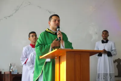 1º dia da novena - Benção das Famílias