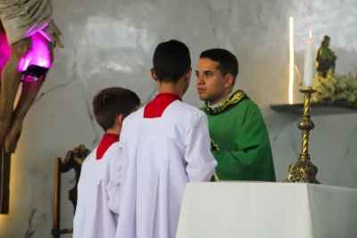 1º dia da novena - Benção das Famílias