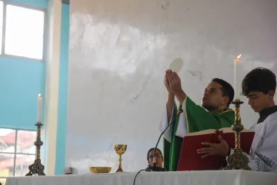 1º dia da novena - Benção das Famílias