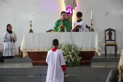 1º dia da novena - Benção das Famílias