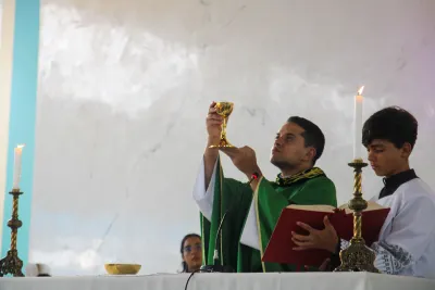 1º dia da novena - Benção das Famílias