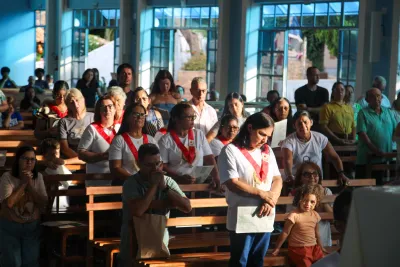 1º dia da novena - Benção das Famílias