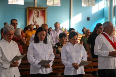 1º dia da novena - Benção das Famílias