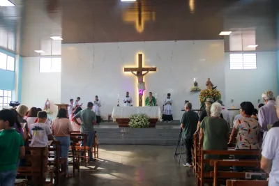 1º dia da novena - Benção das Famílias