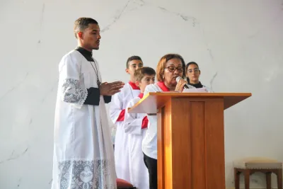 1º dia da novena - Benção das Famílias