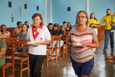 1º dia da novena - Benção das Famílias