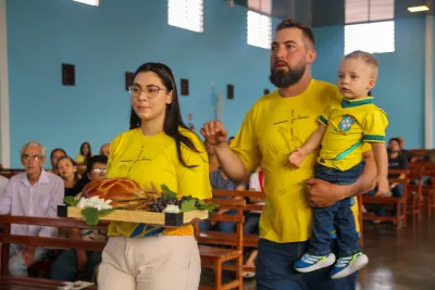 1º dia da novena - Benção das Famílias