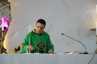 1º dia da novena - Benção das Famílias