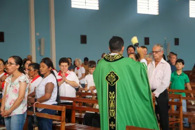 1º dia da novena - Benção das Famílias