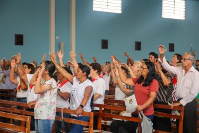 1º dia da novena - Benção das Famílias