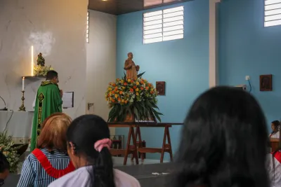 1º dia da novena - Benção das Famílias