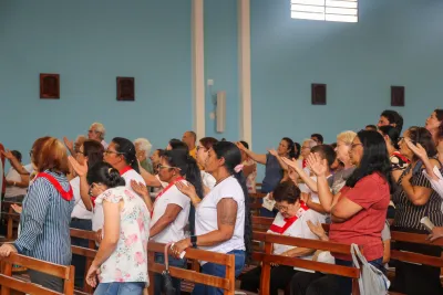 1º dia da novena - Benção das Famílias