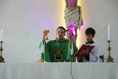 1º dia da novena - Benção das Famílias