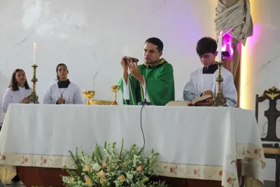 1º dia da novena - Benção das Famílias