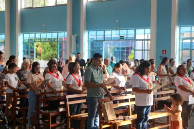 1º dia da novena - Benção das Famílias