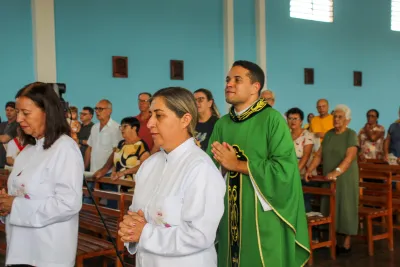 1º dia da novena - Benção das Famílias