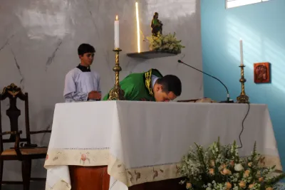1º dia da novena - Benção das Famílias