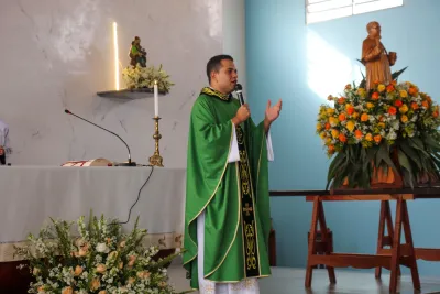 1º dia da novena - Benção das Famílias