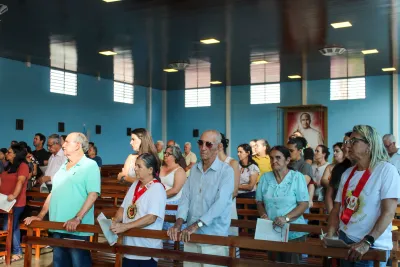 1º dia da novena - Benção das Famílias