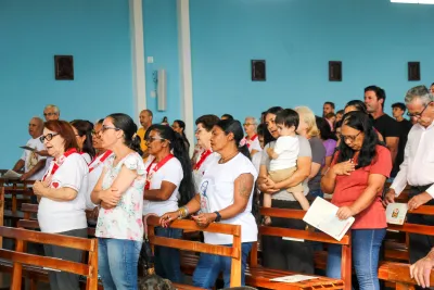 1º dia da novena - Benção das Famílias