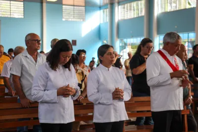 1º dia da novena - Benção das Famílias