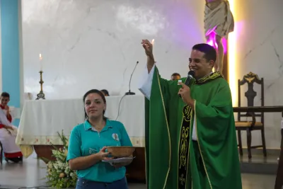 1º dia da novena - Benção das Famílias