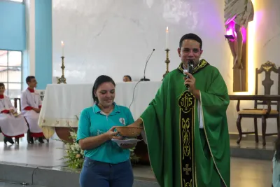 1º dia da novena - Benção das Famílias