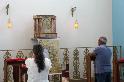 1º dia da novena - Benção das Famílias