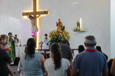 1º dia da novena - Benção das Famílias