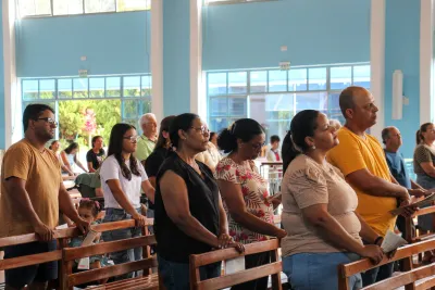 1º dia da novena - Benção das Famílias
