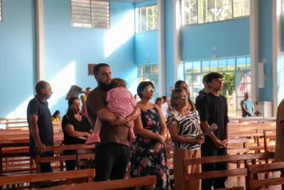 1º dia da novena - Benção das Famílias