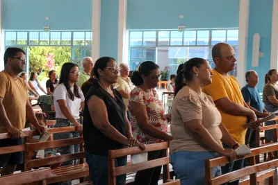 1º dia da novena - Benção das Famílias
