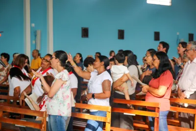 1º dia da novena - Benção das Famílias