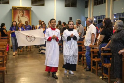 2º dia da novena - Benção da Água