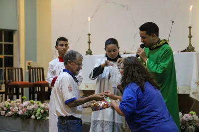2º dia da novena - Benção da Água