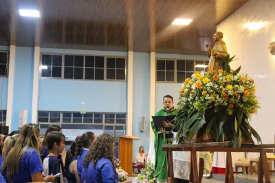 2º dia da novena - Benção da Água