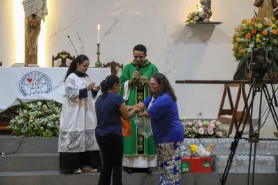 2º dia da novena - Benção da Água
