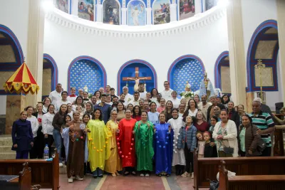 30 dia com Maria - Santa Missa e Coroação - Paroquia Sao Damião de Molokai