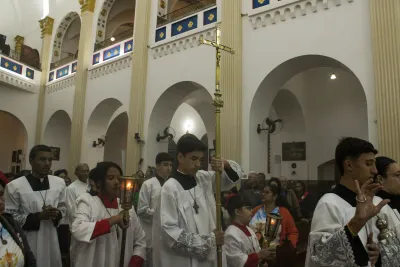 30 dia com Maria - Santa Missa e Coroação - Romeiros Devotos da Comunidade São Vicente de Paulo (Patrocinio)