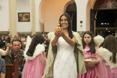 30 dia com Maria - Santa Missa e Coroação - Romeiros Devotos da Mãe Abadia da cidade de Araguari