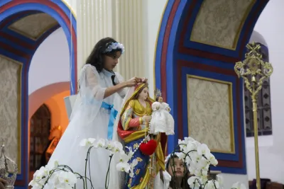 30 dia com Maria - Santa Missa e Coroação - Romeiros Devotos da Paróquia N. S. de Guadalupe (Uberlândia)