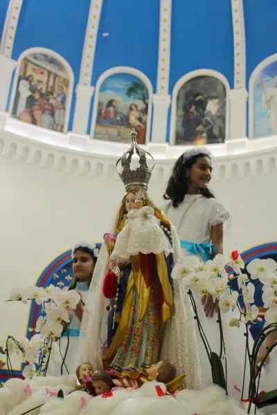 30 dia com Maria - Santa Missa e Coroação - Romeiros Devotos da Paróquia N. S. de Guadalupe (Uberlândia)