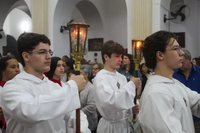 30 dia com Maria - Santa Missa e Coroação - Romeiros Devotos da Paróquia Nossa Senhora da Abadia Patrimônio (Uberlândia)