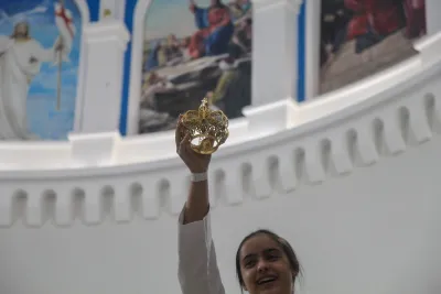 30 dia com Maria - Santa Missa e Coroação - Romeiros Devotos da Paróquia Nossa Senhora da Abadia Patrimônio (Uberlândia)