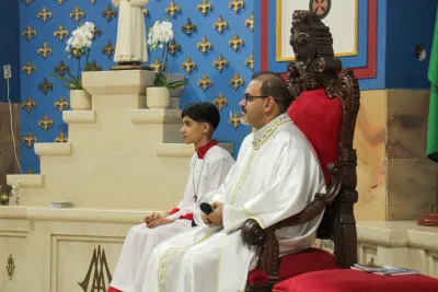 30 dia com Maria - Santa Missa e Coroação - Romeiros Devotos da Paróquia Nossa Senhora da Lapa (Vazante)